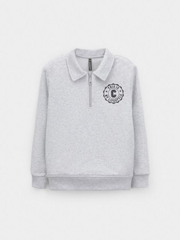 CROCKID Свитшот 571794 КР 302798 светло-серый5