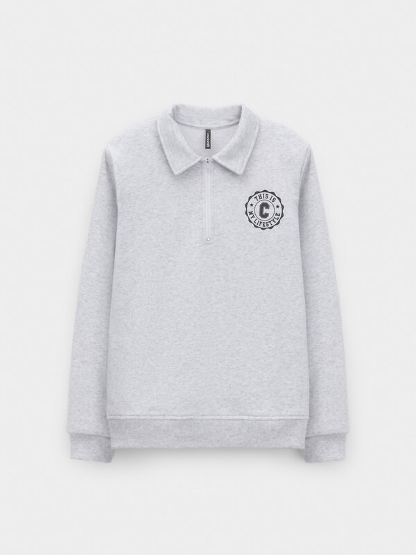 CROCKID Свитшот 571800 КР 302798 светло-серый5