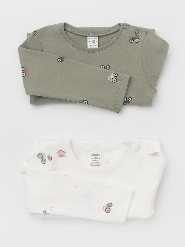 CROCKID Боди 571803 К 6087-2уп хаки