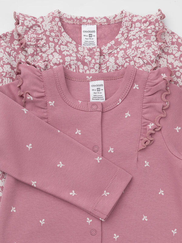 CROCKID Комбинезон 571821 К 6534-2уп розовый