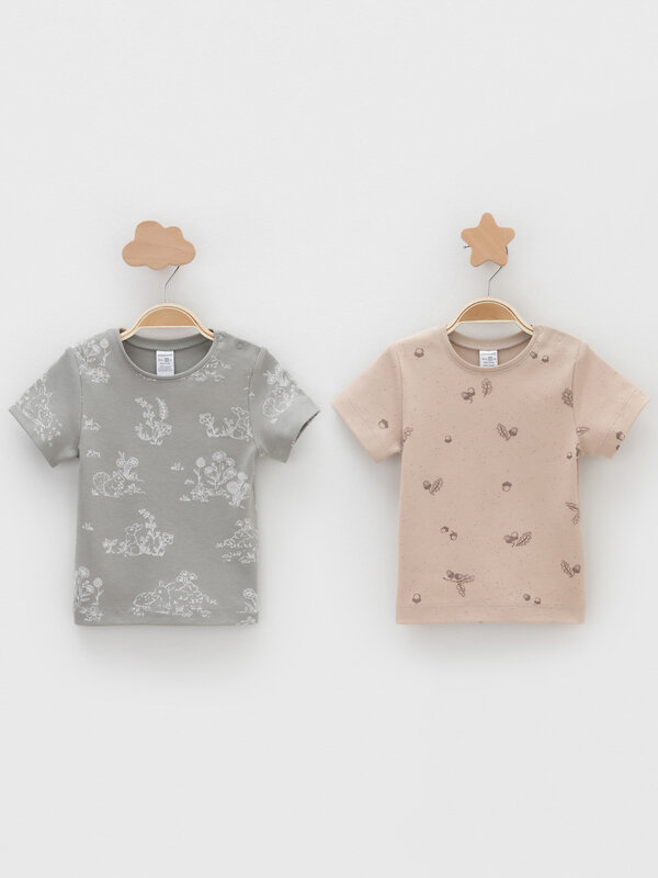 CROCKID Футболка 571848 К 301156-2уп хаки