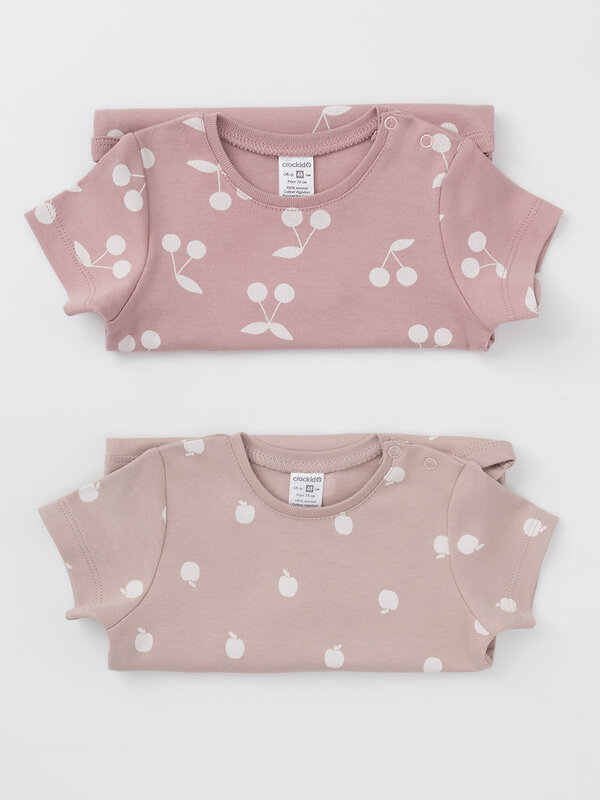 CROCKID Боди 571850 К 6073-2уп розовый