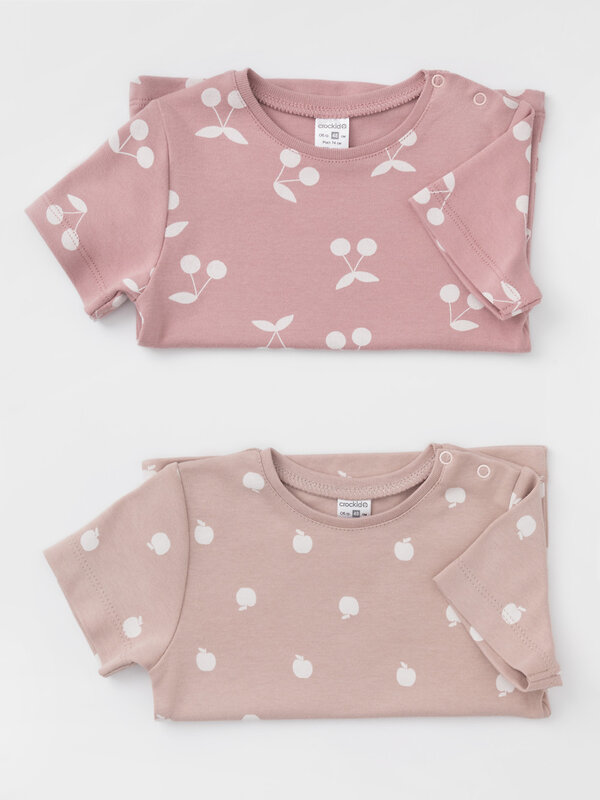 CROCKID Футболка 571852 К 301156-2уп розовый