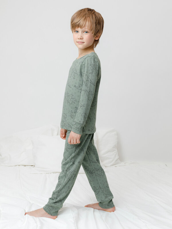 CROCKID Пижама 571861 К 1552 зеленый