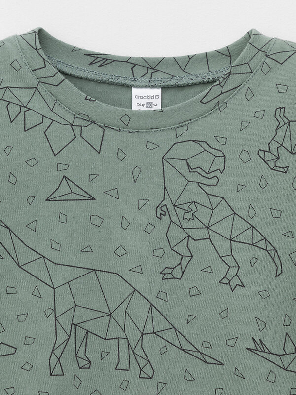 CROCKID Пижама 571861 К 1552 зеленый