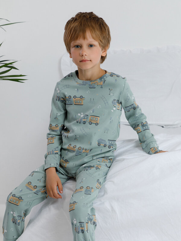 CROCKID Пижама 571868 К 1552 голубой