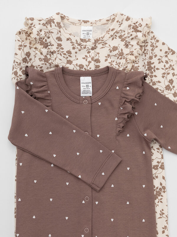 CROCKID Комбинезон 571871 К 6534-2уп коричневый