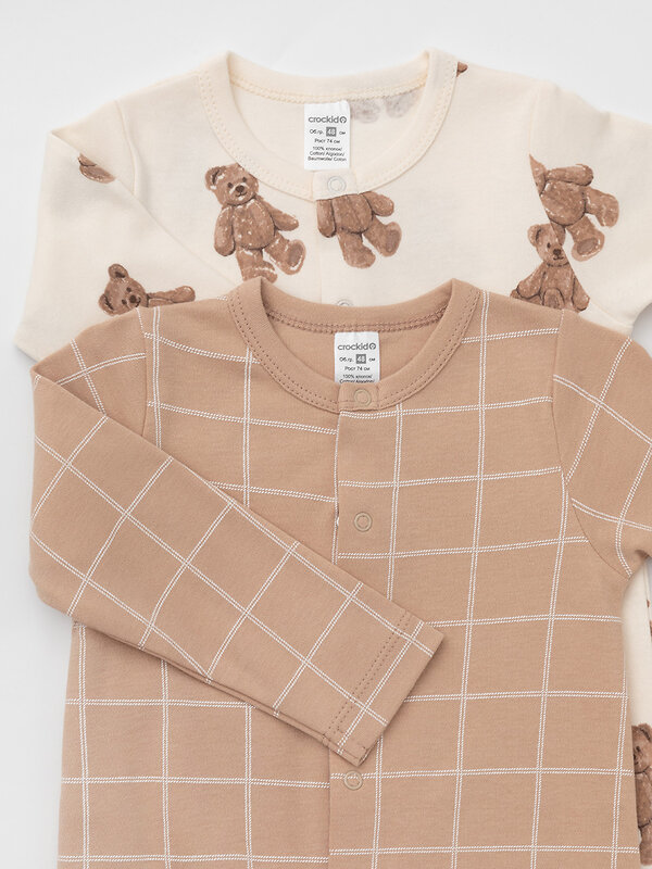 CROCKID Комбинезон 571880 К 6535-2уп сахар