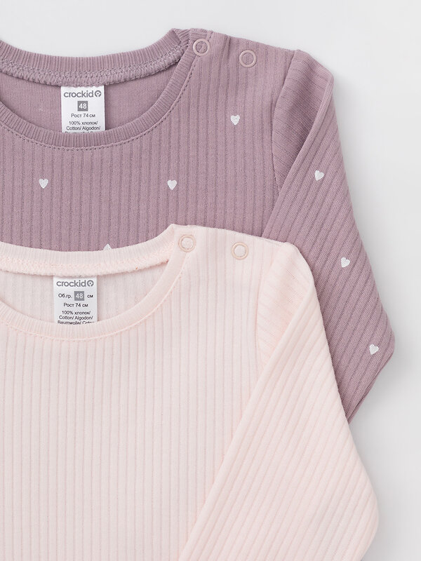 CROCKID Джемпер 571882 К 302520-2уп светло-розовый