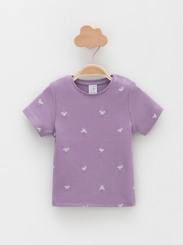 CROCKID Футболка 571884 К 302521-2уп фиолетовый