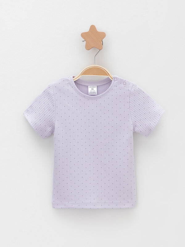 CROCKID Футболка 571884 К 302521-2уп фиолетовый