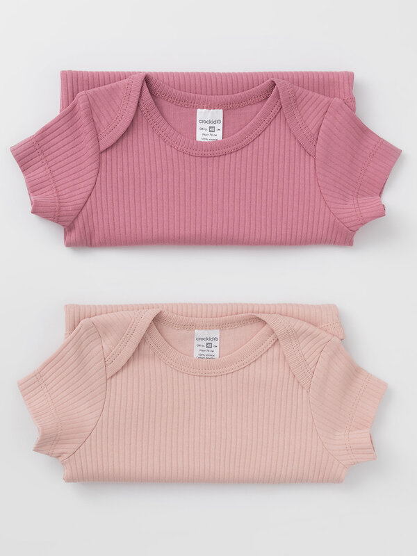 CROCKID Боди 571885 К 6525-2уп розовый
