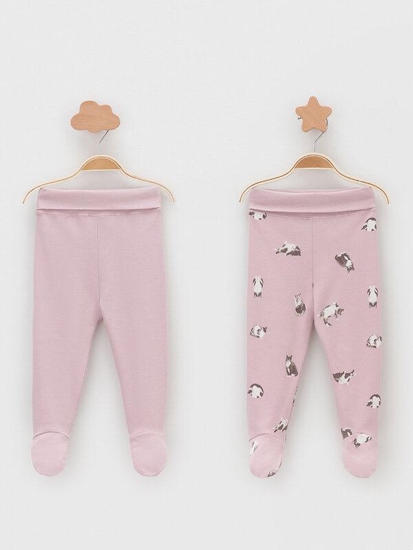 CROCKID Ползунки 571888 К 400220-2уп розовый