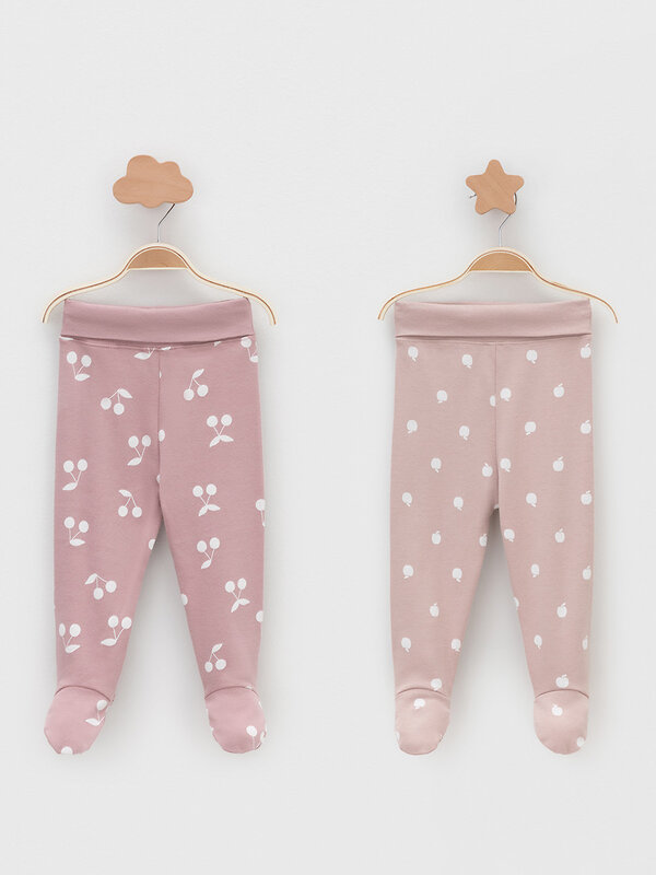 CROCKID Ползунки 571889 К 400220-2уп розовый