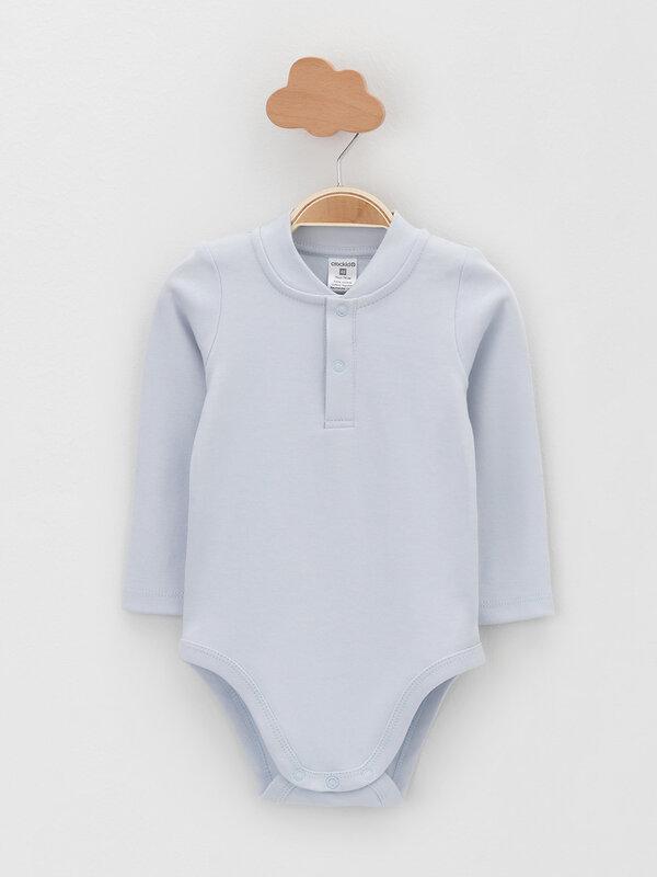 CROCKID Боди 571891 К 6542-2уп светло-серый5