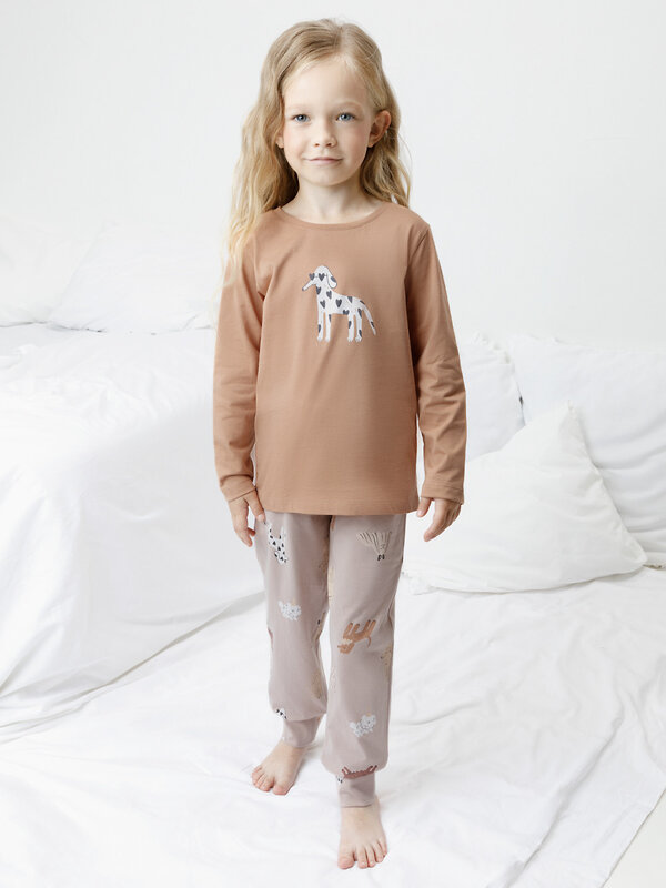 CROCKID Пижама 571894 К 1606 коричневый