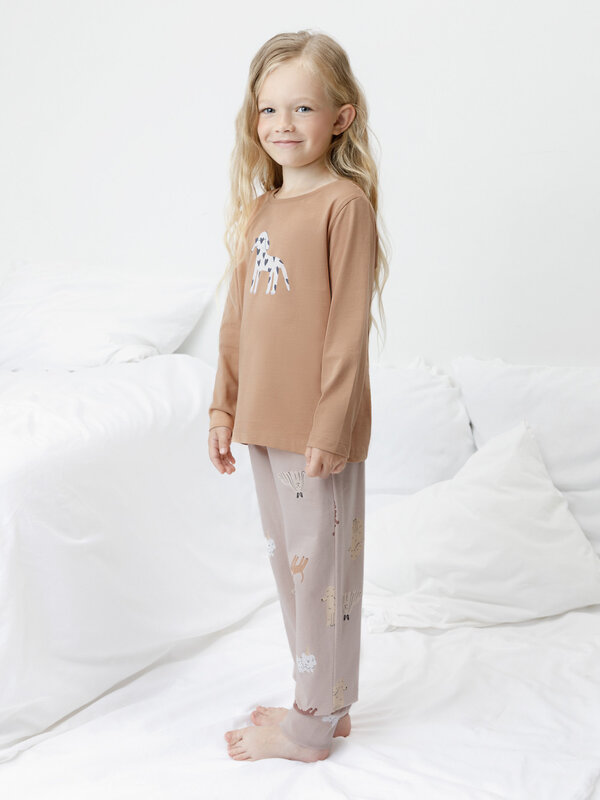 CROCKID Пижама 571894 К 1606 коричневый