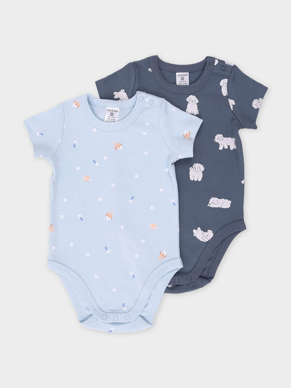 CROCKID Боди 571898 К 6073-2уп голубой