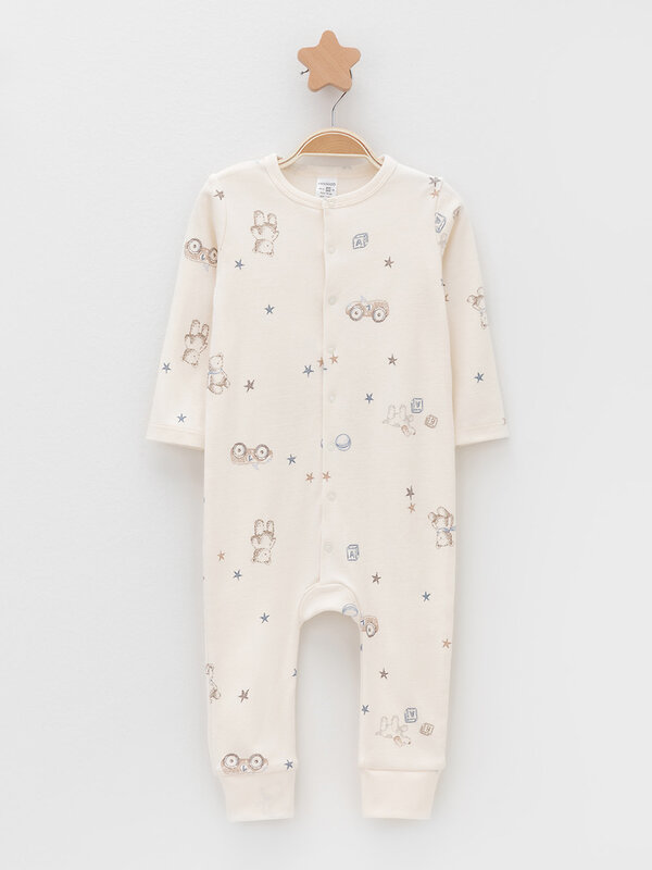 CROCKID Комбинезон 571905 К 6535-2уп бежевый