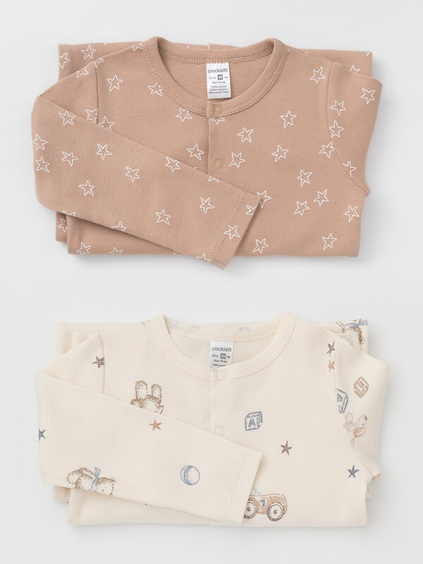 CROCKID Комбинезон 571905 К 6535-2уп бежевый