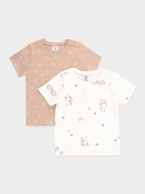 CROCKID Футболка 571906 К 301156-2уп бежевый