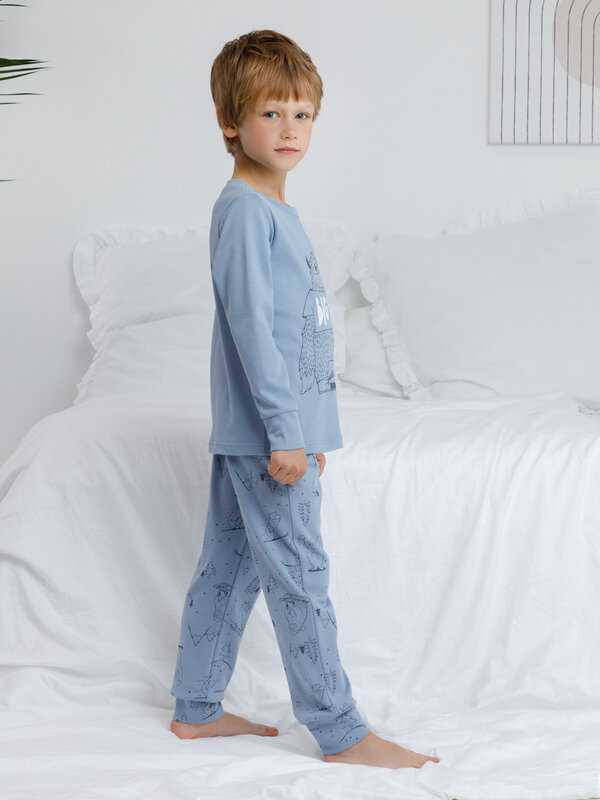 CROCKID Пижама 571913 К 1541 голубой