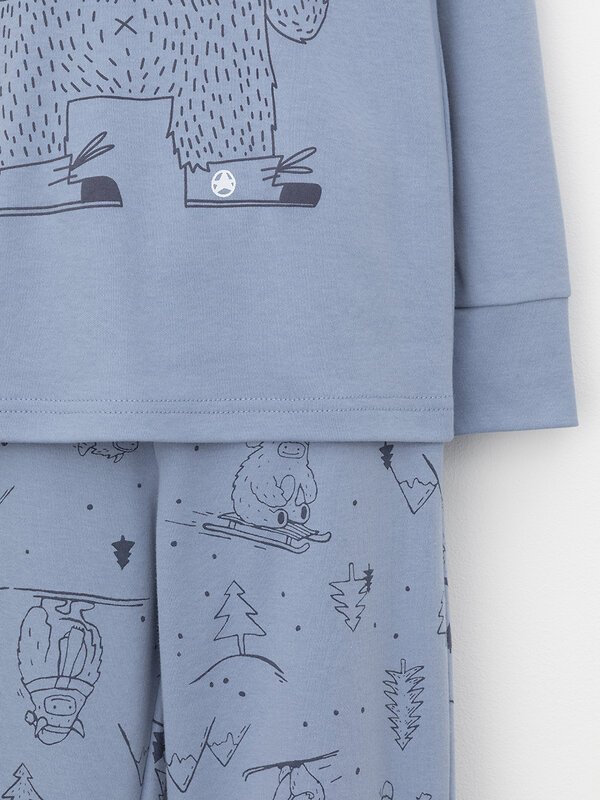 CROCKID Пижама 571913 К 1541 голубой