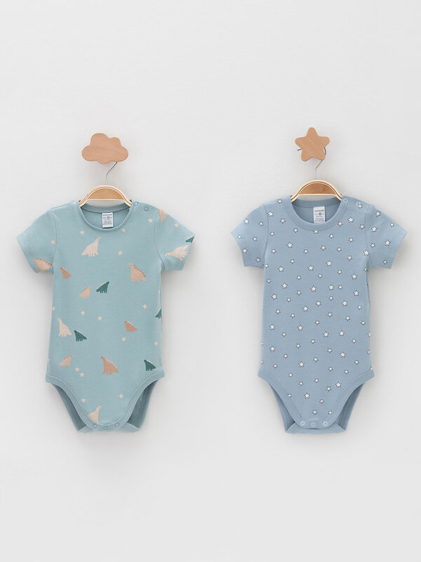 CROCKID Боди 571916 К 6073-2уп голубой