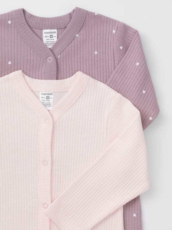 CROCKID Комбинезон 571922 К 6523-2уп светло-розовый