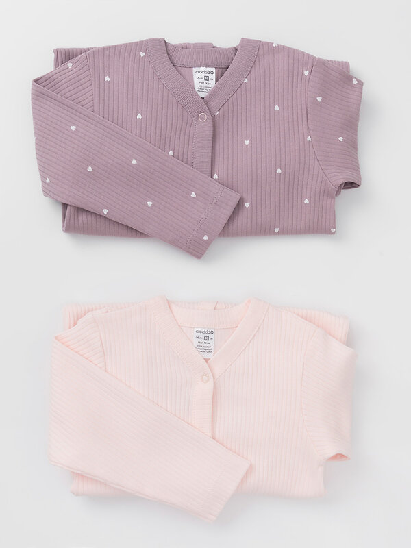 CROCKID Комбинезон 571922 К 6523-2уп светло-розовый