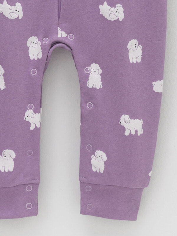 CROCKID Комбинезон 571923 К 6522-2уп фиолетовый