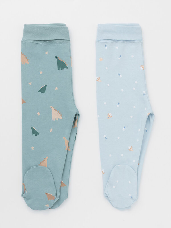 CROCKID Ползунки 571934 К 400220-2уп голубой