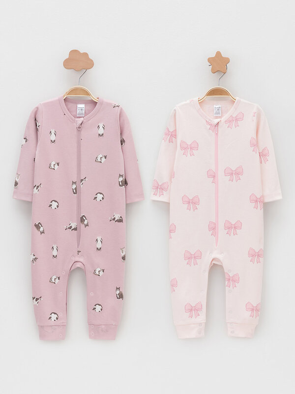 CROCKID Комбинезон 571940 К 6522-2уп розовый