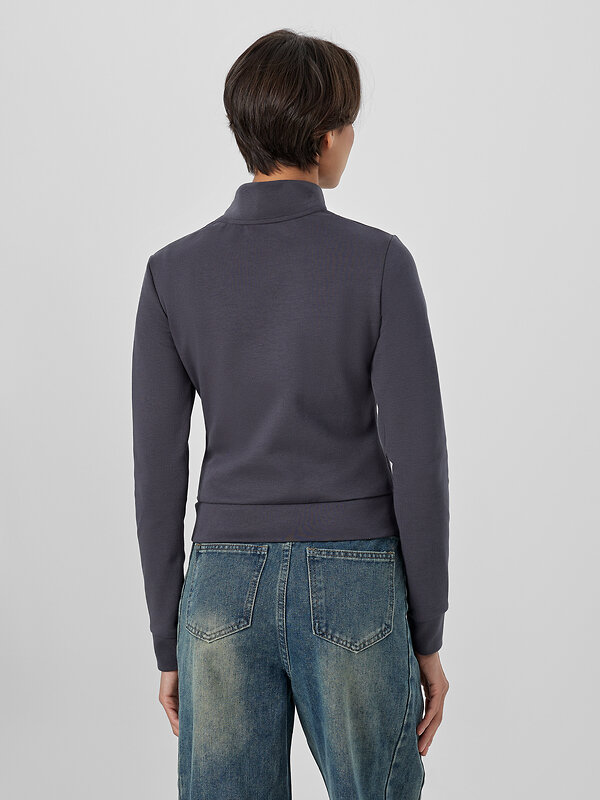 MARK FORMELLE Толстовка 571945 172039 металлический серый +печать