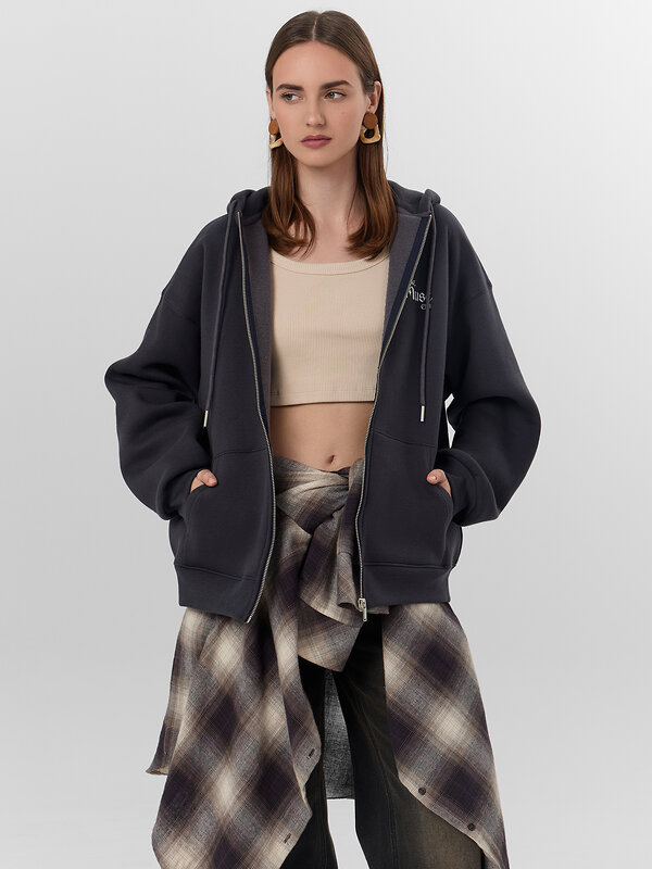 MARK FORMELLE Толстовка 571947 172105 металлический серый +печать