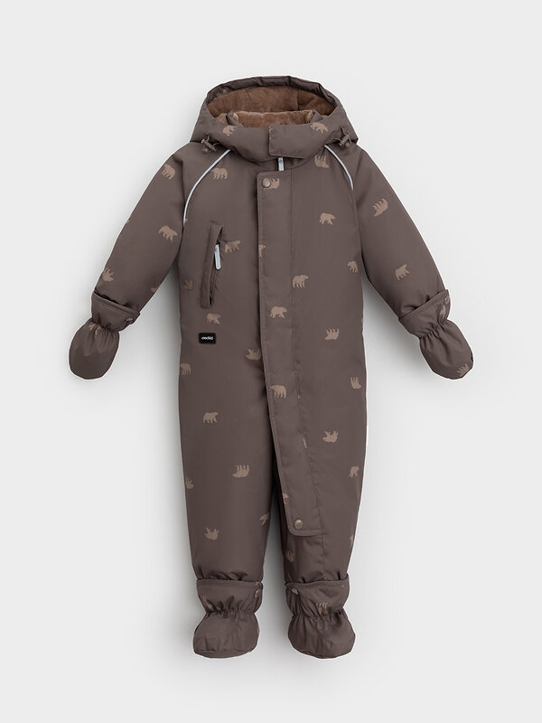 CROCKID Комбинезон 571957 ВК 60133/н/1 УЗГ коричневый