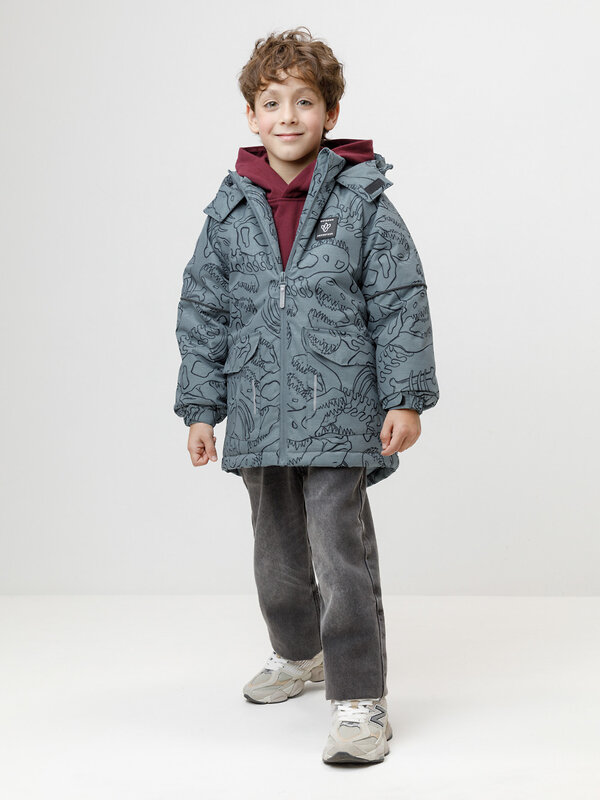 CROCKID Куртка 571965 ВК 36093/н/4 ГР бирюзовый