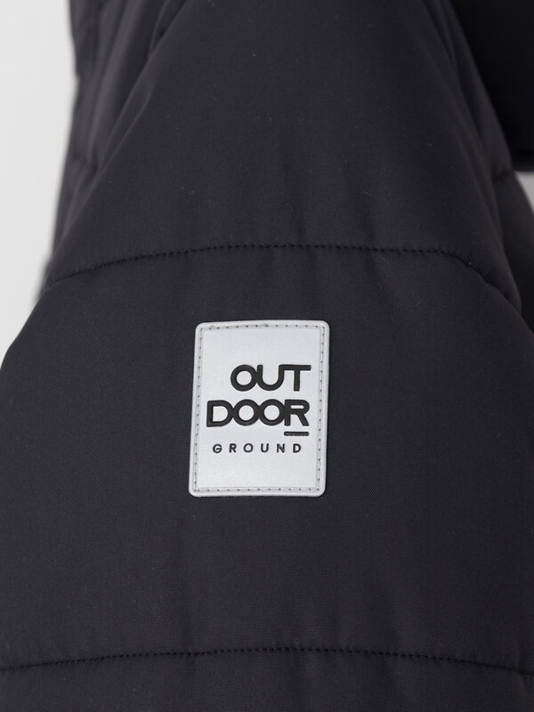 CROCKID Пальто 571983 ВК 36109/1 ГР черный