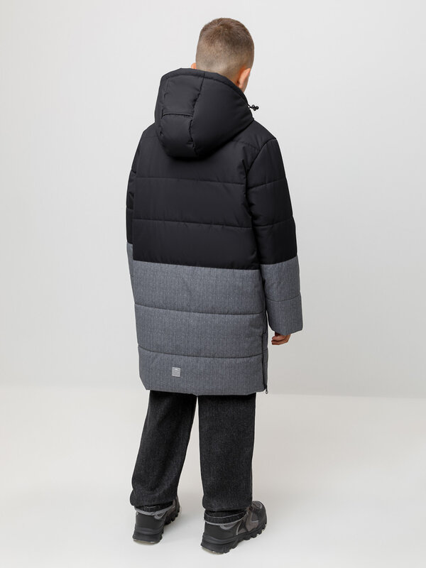 CROCKID Пальто 571983 ВК 36109/1 ГР черный