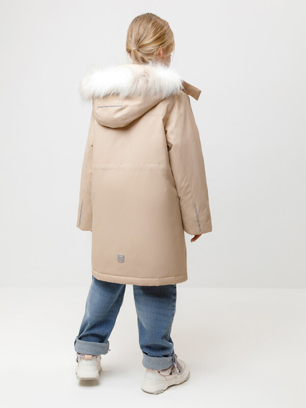CROCKID Пальто 571987 ВК 38107/9 ГР светло-бежевый