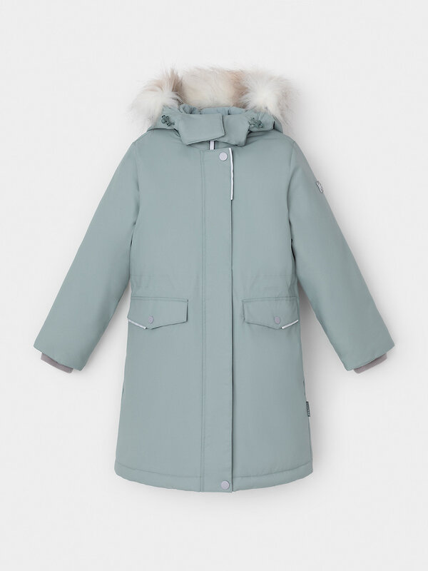 CROCKID Пальто 572002 ВК 38107/11 ГР зеленый