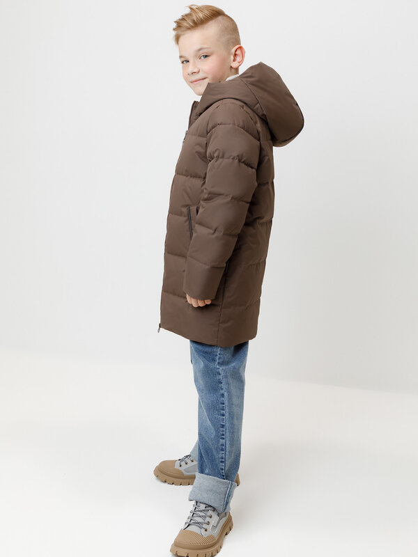 CROCKID Пальто 572039 ВК 34070/7 УЗГ коричневый