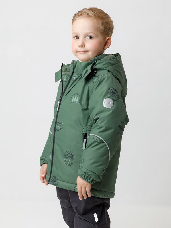 CROCKID Куртка 572042 ВК 36090/н/4 Ал зеленый