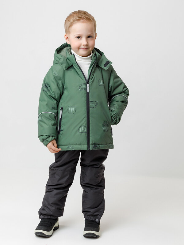 CROCKID Куртка 572042 ВК 36090/н/4 Ал зеленый