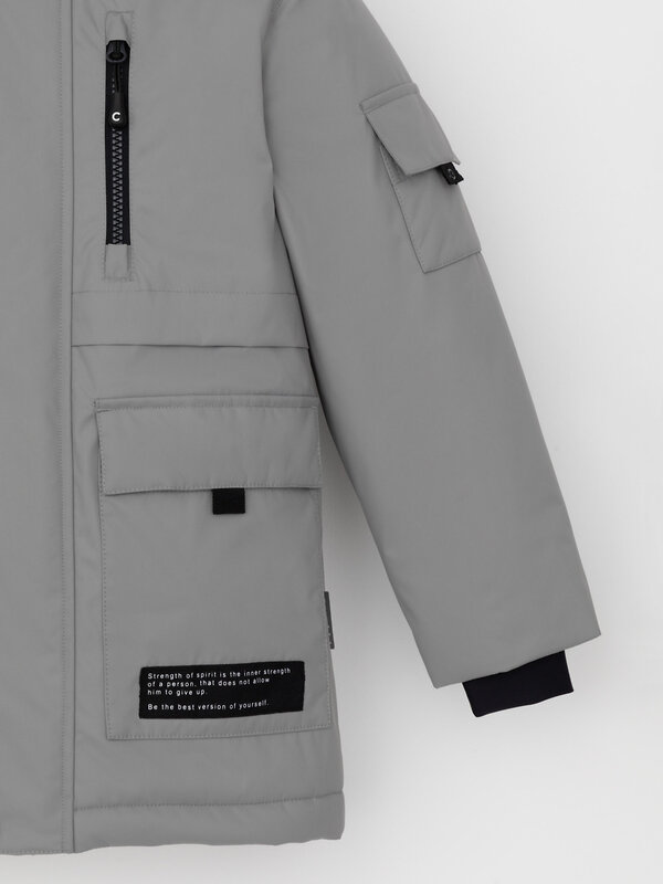 CROCKID Куртка 572051 ВК 36105/1 ГР (104-122) серый