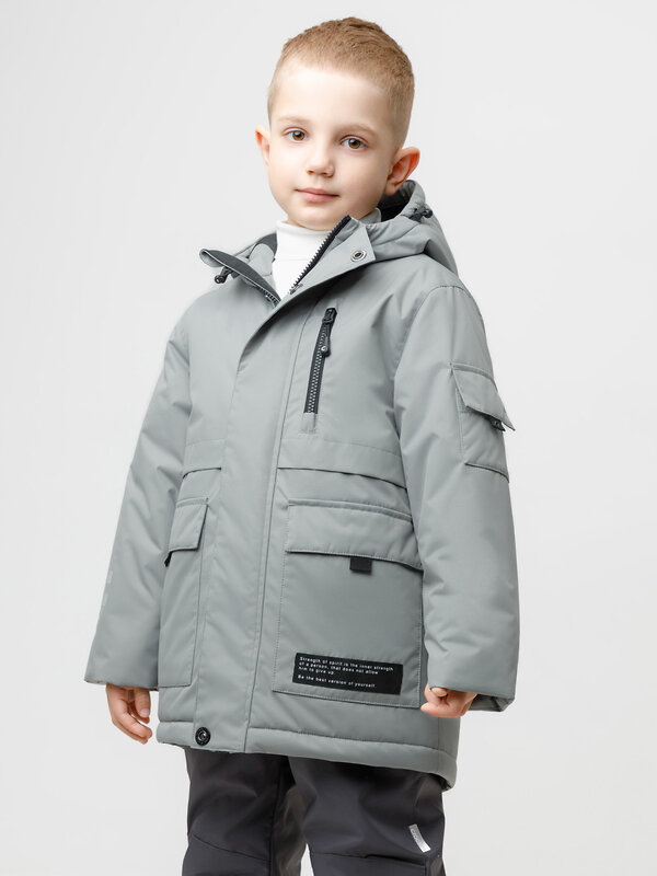 CROCKID Куртка 572051 ВК 36105/1 ГР (104-122) серый