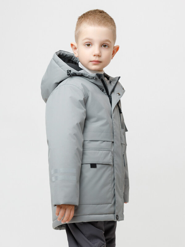CROCKID Куртка 572051 ВК 36105/1 ГР (104-122) серый