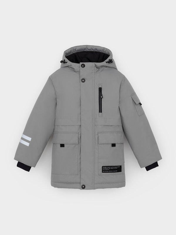 CROCKID Куртка 572052 ВК 36105/1 ГР (128-158) серый