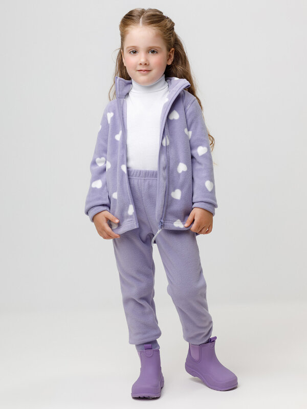 CROCKID Брюки 572059 ФЛ 40006-1/6 ГР фиолетовый