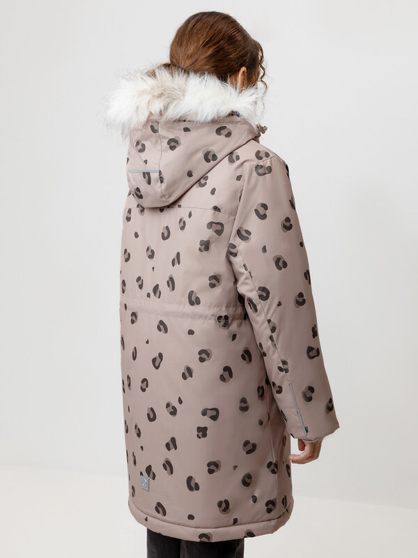 CROCKID Пальто 572078 ВК 38123/н/1 ГР кофейный